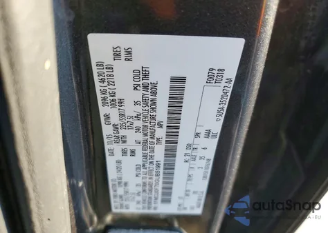 2016 Ford Escape S z USA, uszkodzony, nr VIN 1FMCU0F70GUB51991